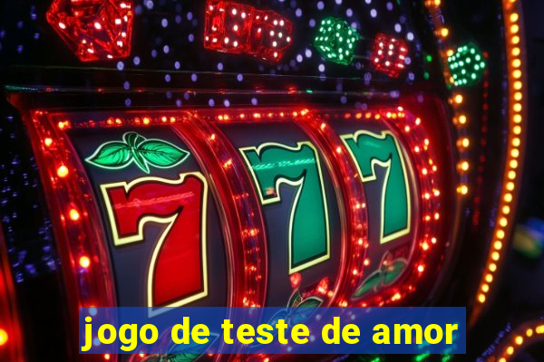 jogo de teste de amor